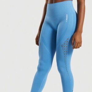 Gymshark Energy+ Seamless Leggings Size S in Blue